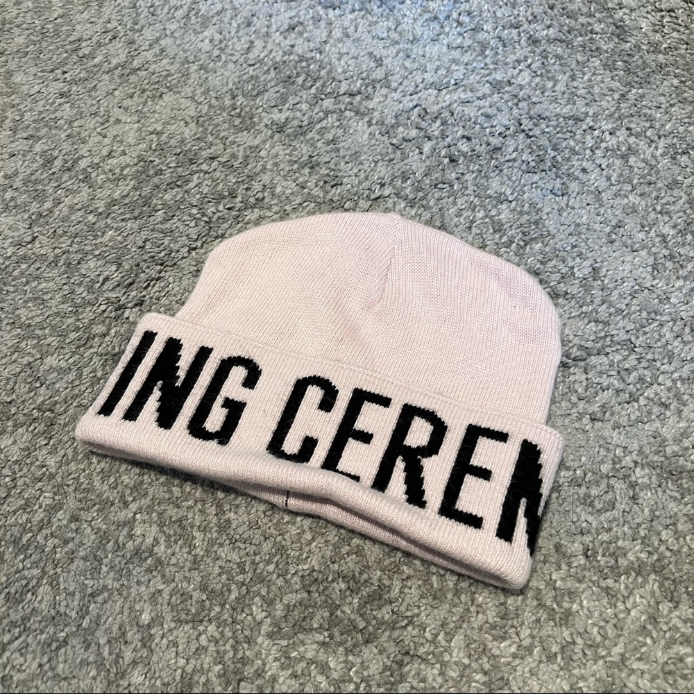 Opening Ceremony Light Pink Statement Beanie - image 1